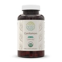 Cardamom 120 Capsules, 500 mg, USDA Organic Cardamom (Elettaria cardamomum) Dried Pod (120 Capsules)