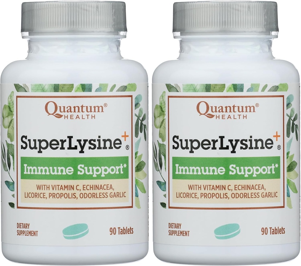 Κβαντική έρευνα Super Lysine + Tablet, 0, 93 Λίρες (πακέτο του 2)