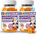 Dr. Moritz Calming and Relaxing Kids Magnesium Gummies, Non-GMO and Low Sugar Magnesium Kids Chewy Supplements, Sleep Gummies Kids, Orange Flavor