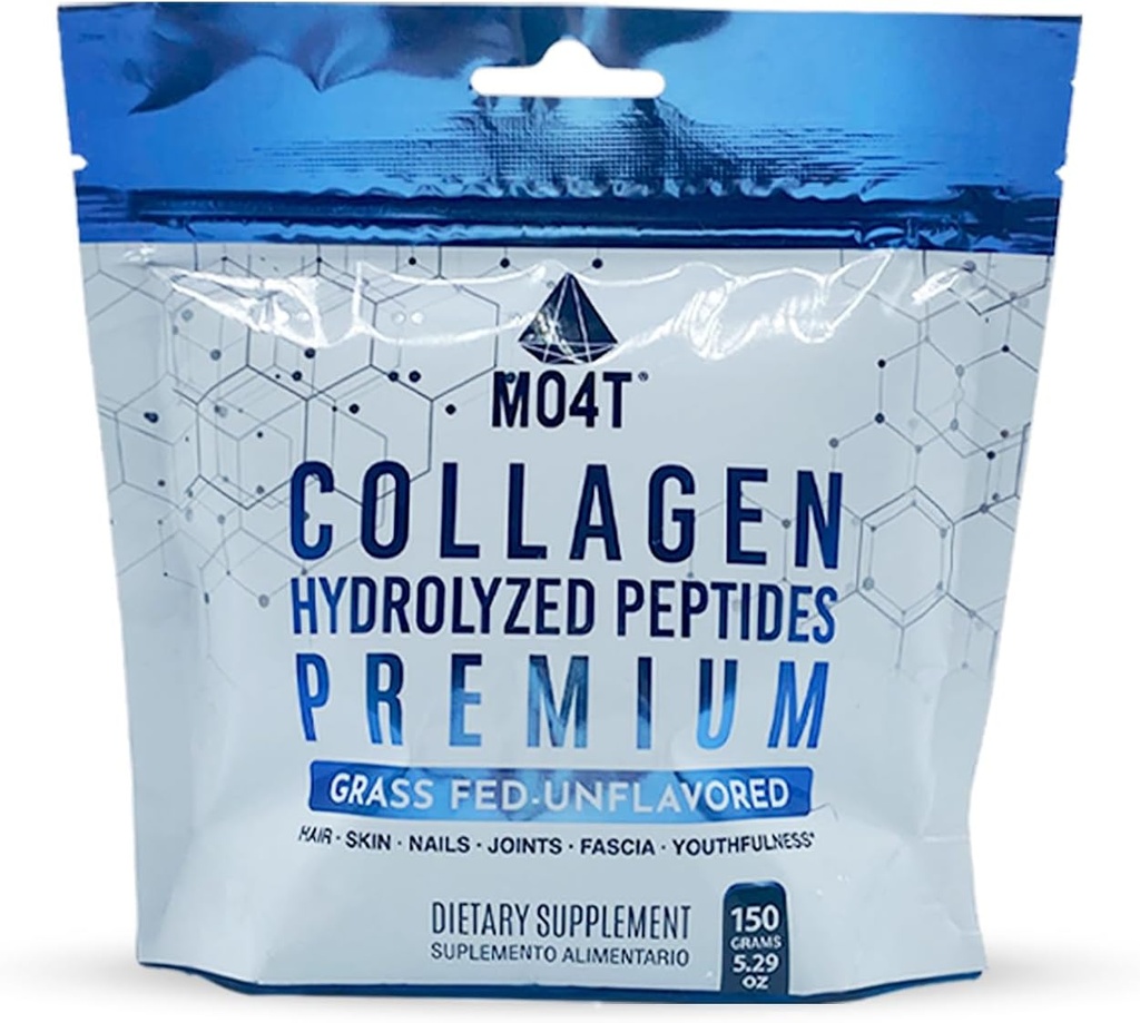 Collagen Peptides Powder - Χωρίς γεύση Υδρολυμένο από χόρτο Fed Βοοειδή για γυναίκες & άνδρες