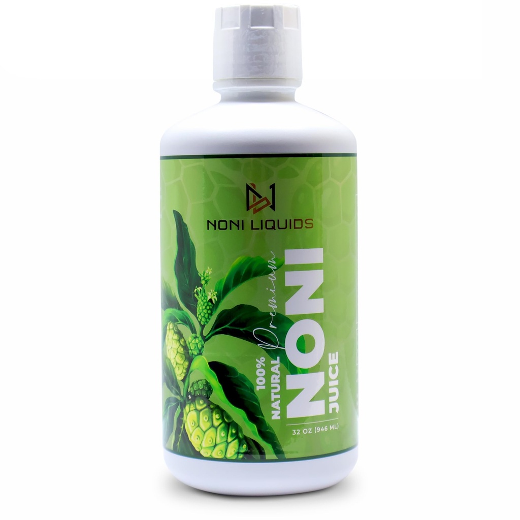 Pure Hawaiian Noni Juice Original & Authentic | 100% Noni Fruit, No Added Flavors, Not from Concentrate, Premium Superfood