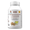 ANDREW LESSMAN Ashwagandha + Theanine 60 Κάψουλες - Τυποποιημένο εκχύλισμα. Προωθεί την χαλάρωση, την εστίαση και την ισορροπημένη διάθεση. Μικρά Εύκολα Καταπιείτε Καψάκια