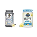 Garden of Life Organic Vegan Sport Protein Powder, Vanilla & anilla Protein Powder 22g Complete Plant Based Raw Protein