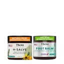 Thena Intense Hemorrhoid Treatment and Athletes Foot Balm Extra Strength