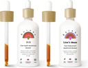 Rainbo Fan Favorite Bundle, 11:11 Multi Mushroom Extract + Mane Mushroom Tincture, Dual Extract Daily Mushroom Tinctures for Complete Immune Support, Vegan Liquid Mushroom Συμπληρώματα