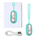 Portable Palm Aid Tools, Handheld Sleep Device for Chill and Soothing The Mind and Body Cyan