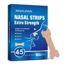 Nasal Strips Extra Strength, 45 Count Works Instantly to Improve Sleep, Reduce Snoring, & Relieve Nasal Congestion Due to Colds & Allergies