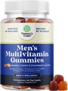 Natures Craft Daily Mens Multivitamins Gummies - Mens Gummy Πολυβιταμίνες με ψευδάργυρο και βιοτίνη Ανοσοποιητική Υποστήριξη Gummies - Ισχυρές Βιταμίνες για την Ενέργεια και την Ανοσία Μη Γλουτένη Γλουτένη halal 90 Count