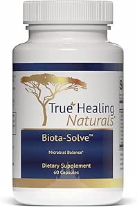 True Healing Naturals - Biota-Solve - Μικροβιακή Ισορροπία - Παρέχει Ισορροπία σε ένα διαταραγμένο Μικροβίο - 60 κάψουλες