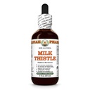 Milk Thistle (Silybum marianum) Dry Seed Glycerite, All Natural, Vegan, Lab Tested Alcohol-Free Liquid Extract - 2 fl.oz