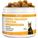 Lipoma Treatment for Dogs – L-Carnitine Helps Maintain Fat Metabolism, Energy, and Vitality; Turkey Tail, Reishi, Curcumin, and Coenzyme Q10 Help Promote Cellular, Immune, and Overall Health