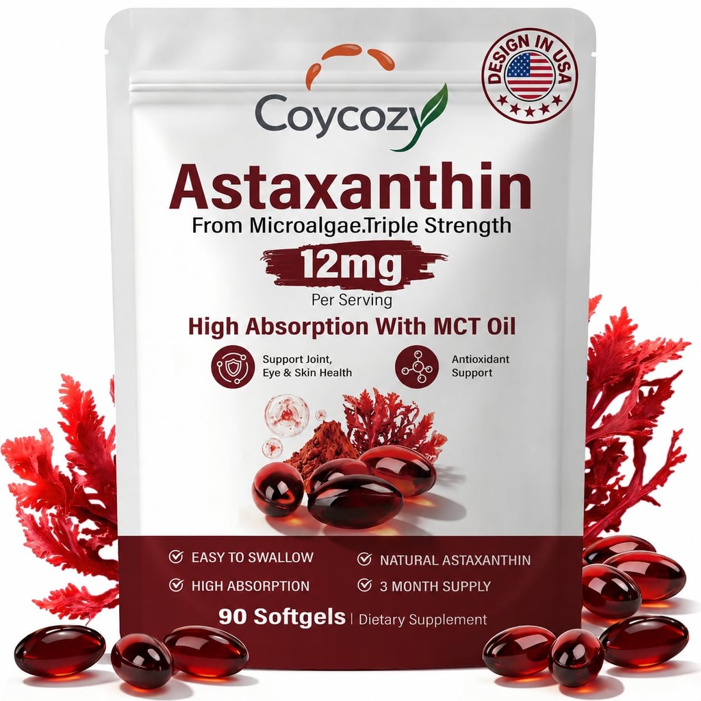Astaxanthin 12mg (90)