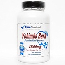 Yohimbe Bark Standardized Extract 1500mg // 200 κάψουλες // Pure // by PureControl Συμπληρώματα