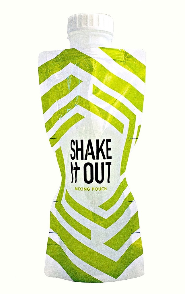 Collapsible Shaker Bottle for Protein Shakes, Supplements - 12 Ounce Reusable, Recyclable, Travel Bottle