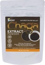 Sayan Chaga Mushroom Extract Powder (4oz) – Παγωμένη Αποξηραμένη Σιβηρική Άγρια Συγκομιδή - Βιολογικό Αντιοξειδωτικό Τσάι για την υποστήριξη του ανοσοποιητικού και της πέψης - Εστίαση, ενέργεια, καθαρότητα, ευεξία - Δεν Πρόσθετα