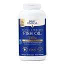 GNC Omega Triple Strength Fish Oil, Omega-3 Supplement, 210 Softgels | Delivers 1000mg EPA and DHA to Support Heart, Brain, Skin and Overall Health in an Easier to Swallow Softgel