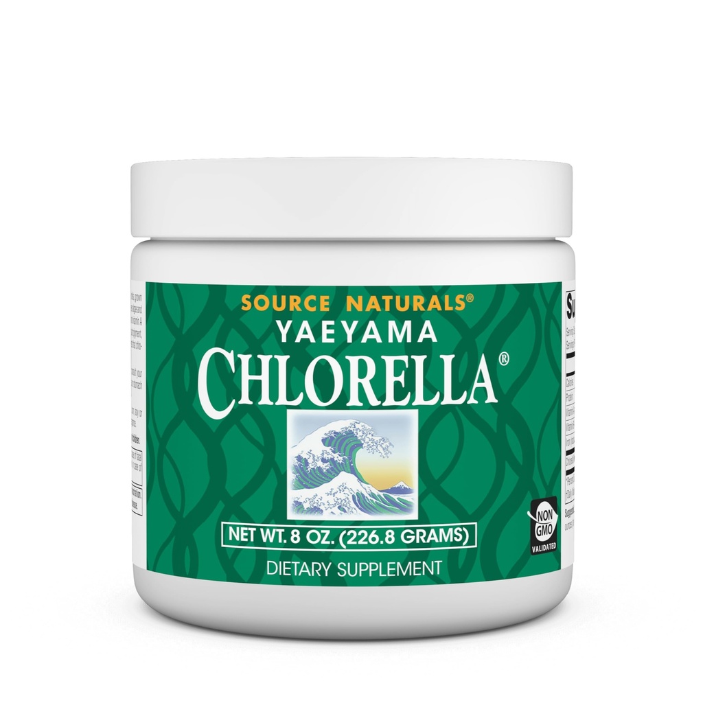 Source Naturals Chlorella, from Yaeyama Powder, 8 Ounce
