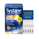 Systane PRO Preservative Free Eye Drops, 12 Hour Dry Eye Relief, 32 Vials