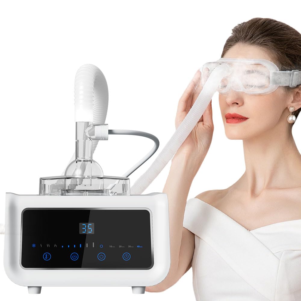 HANGSUN Powerful Dry Eye Relief Product ET100, Heated Eye Care Device, Moist Heat Treatment with High Concentration Steam for Tired, Sore or Dry Eyes