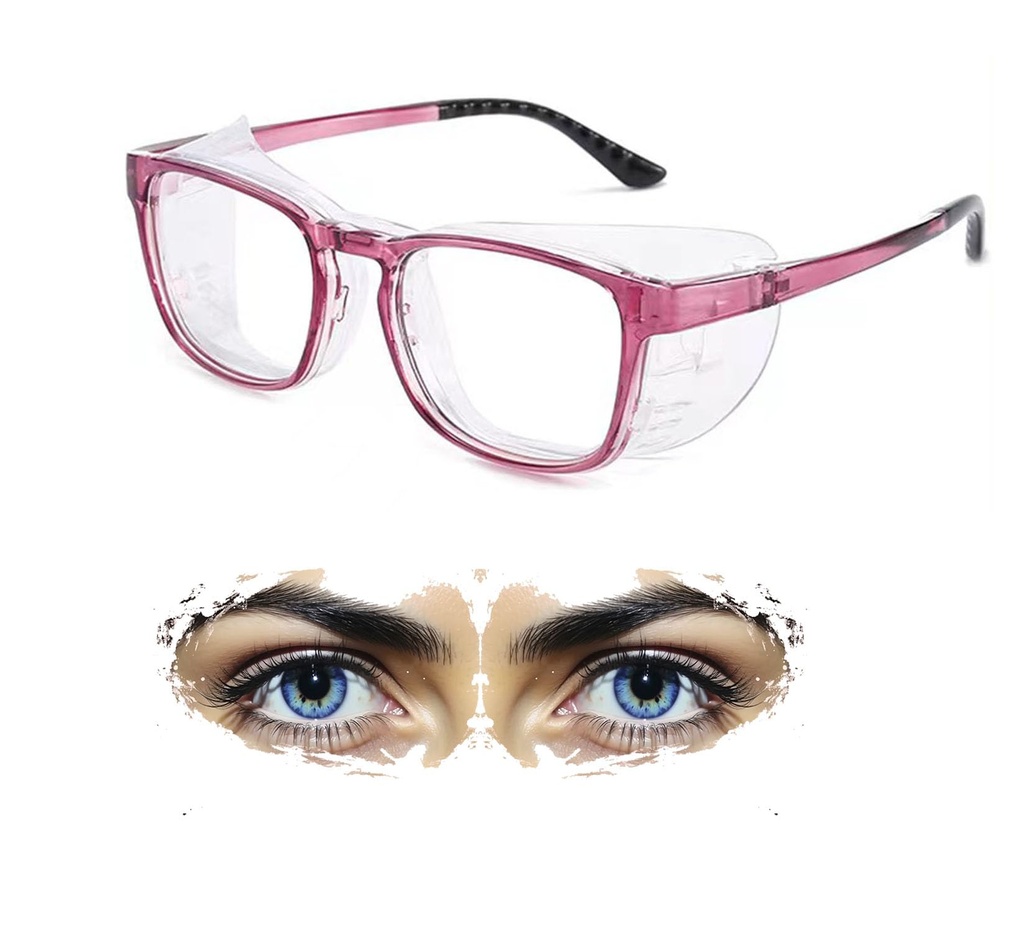 Hydrating Dry Eyes Glasses with Soft Silicone Moisture Chambers and Moisture Circulation Pad for Dry Eyes Symptoms