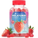 Μελατονίνη Gummies - 10 mg Φράουλα Γεύση Συμπλήρωμα διατροφής για να βοηθήσει τον ύπνο - 150 Vegan Gummies