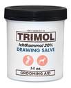 Ichthammol 20% Drawing Salve, Grooming Aid, 14 oz Jar | For Hooves, Nails and Skin, Ointment Texture, Grooming Supply, Jar Packaging, Barn and Home Use, Easy Application