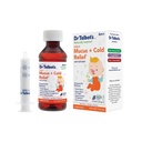 Dr. Talbot's Infant Mucus + Cold Relief - 4 fl oz | Naturally Inspired - Includes Syringe - Grape Juice Flavor