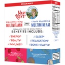 MaryRuth Organics Liquid Morning Multivitamin & Liquid Nighttime Multimineral Bundle, Vegan Vitamin C, Vitamin D, B Complex, Magnesium, Energy, Beauty, Sleep Support, NO Melatonin, 32 Fl Oz Κάθε ένα