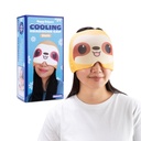 Happy Helpers Sloth Cooling Headache Cap by Relatable, Perfect for Soothing Support During Headaches, Hangovers, Post Workout Recovery, Stress Support and Cooling Support, Includes 1 Cooling Cap