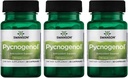 Swanson Pycnogenol 100 Milligrams 30 Κάψουλες 3 Συσκευασία