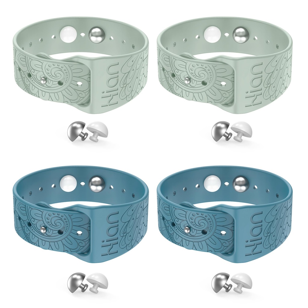 Motion Sickness Bracelets Wristband Sea Sickness for Adult Kids & Pregnant Women, Acupressure Anti Nausea Wristbands for Car Sea Air Cruise Travel Sickness, Relief Motion/Morning Sickness-2 Pairs