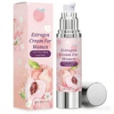 Natural Bioidentical Estriol Cream for Women – Natural Peach Scent Formula, Bioidentical Estrogen Cream, Menopause Relief for Vaginal Dryness & Itch