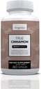 True Cinnamon συμπλήρωμα, Σρι Λάνκα Οργανικές κάψουλες κανέλας, True Cinnamon Verum Bark, Χωρίς ζάχαρη - 60 κάψουλες λαχανικών