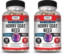 Kaya Naturals Horny Goat Weed Extract with Maca - Complex with Saw Palmetto Ginseng, Arginine Vitamin Supplement - Horny Goat Weed - 60 Count (Pack of 2)