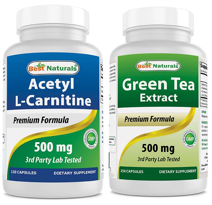 Acetyl L-Carnitine 500 Mg & Green Tea Extract 500 mg