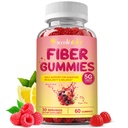 Prebiotic Fiber Gummies for Adults, 5g Per Serving, No Sugar, Chicory Root Inulin, Mixed Berry & Peach Flavor, Digestive Health & Regularity Support, Pectin-Based, 120 Gummies, 60-Day Supply