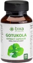bixa BOTANICAL Gotu Kola Extract Capsules, Centella Asiatica, 60 Count | Pure Authentic Premium Quality, Ayurvedic & Natural Herbal Supplement, Formulated to Improve Overall Health, Pack of 1