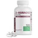 Bronson D-Mannose 500 MG Vegetarian Friendly Formula Non-GMO, 120 Capsules
