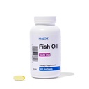 MajOR Omega-3 Fish Oil - Συμπλήρωμα ιχθυέλαιο 1000mg - 100 Softgels (1-Pack)