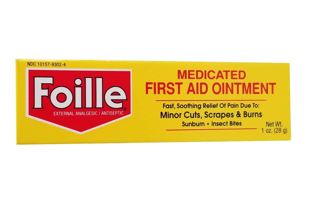 Foille Medicated First Aid Ointment 1 Oz (Pack of 2)