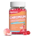 Chromium Picolinate Gummies 1000 mcg, Vegan, Gluten-Free, Peach Flavor, 60 Vegan Gummies