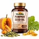 Pumpkin Seed Oil with Saw Palmetto,3000 Mg Per Serving,Cold-Pressed,Non-GMO,Rich in Essential Fatty Acids and Phytosterols,Supports Hair,Urinary Tract,Bladder,and Prostate Health