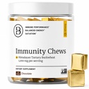 BIG BOLD HEALTH HTB Immunity Chews – Organic Himalayan Tartary Buckwheat Supplement to Support Natural Energy & Immune Function - Chocolate Flavor with Zinc, Magnesium & Vitamins (60 Chews)