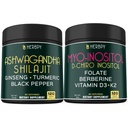 Herbpy Bundle 6in1 Myo-inositol Supplement & 5in1 Ashwagandha Capsules