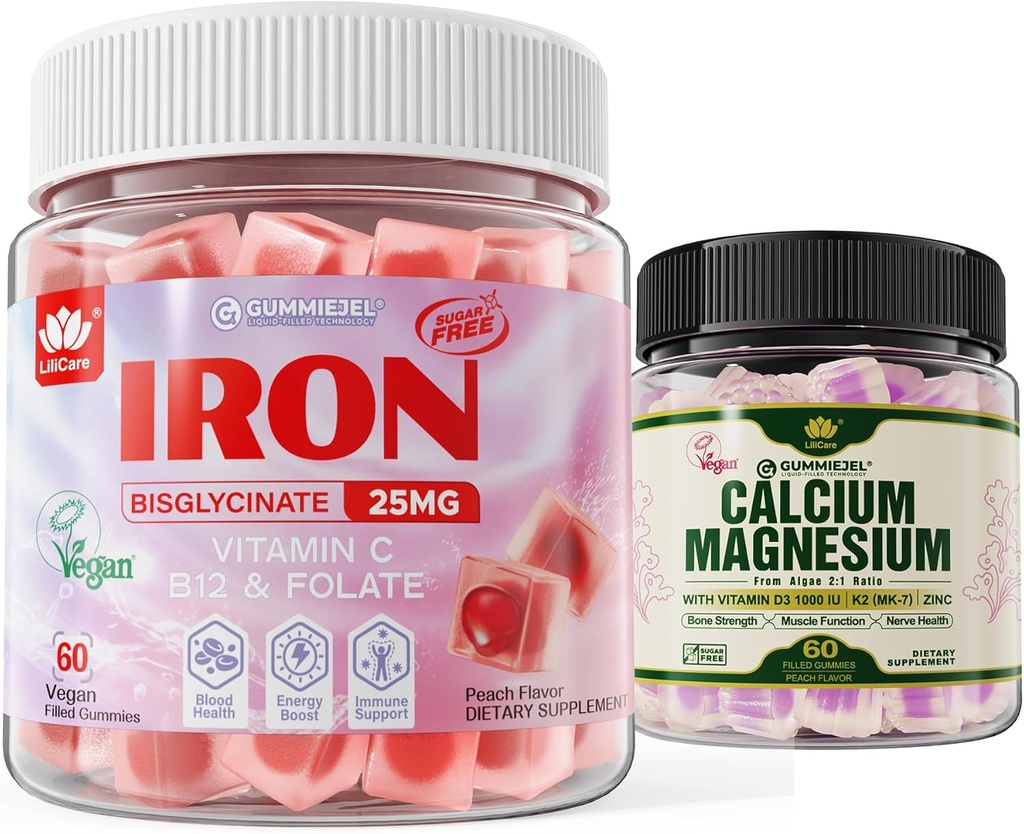 Bundle - Vegan Iron + Algae Calcium