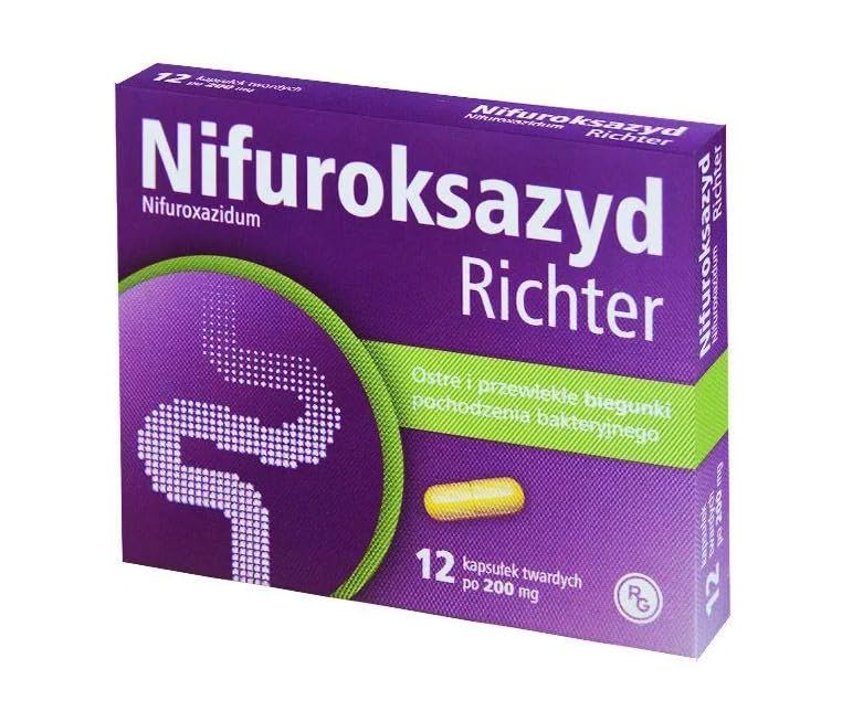 Nifuroksazyd Niifuroxazide 24tbs 200mg Formula NifuroxazideNifuroxazide Niifuroxazide Richter Niifuroxaziide Nifuroxaziidee
