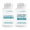 PUREHEALTH RESEARCH Parabroom & Curcumin Extract