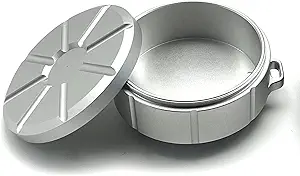 Κιβώτιο ταξιδιού Αλουμίνιο Κράμα Μικρό κουτί βιταμίνης Αδιάβροχο Ταξιδιωτικό Χάπια Οργανωτής Χάπια Συμπληρώματα για Χάπια / Βιταμίν / Λικέρ (Sliver)