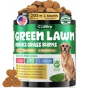 Dog Urine Neutralizer for Lawn, Green Grass Chews for Dogs, 200 Ct, Chicken | Probiotics & Enzymes Gut Health, Female Pee Grass Burn Spot by Dog Urine, Helps Yard Stay Green, Cranberry for Urinary Tract