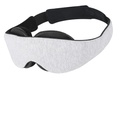 2026 Upgraded Sleep Mask for Dry Eyes, Moisture Goggles for Dry Eye Night, 100% Blackout Hydrating Sleep Goggles, Adjustable Strap, Soft Reusable Eye Mask for Sleeping & Travel – Grayish White